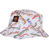 Santa Cruz Classic Label Bucket Hat - Stacked
