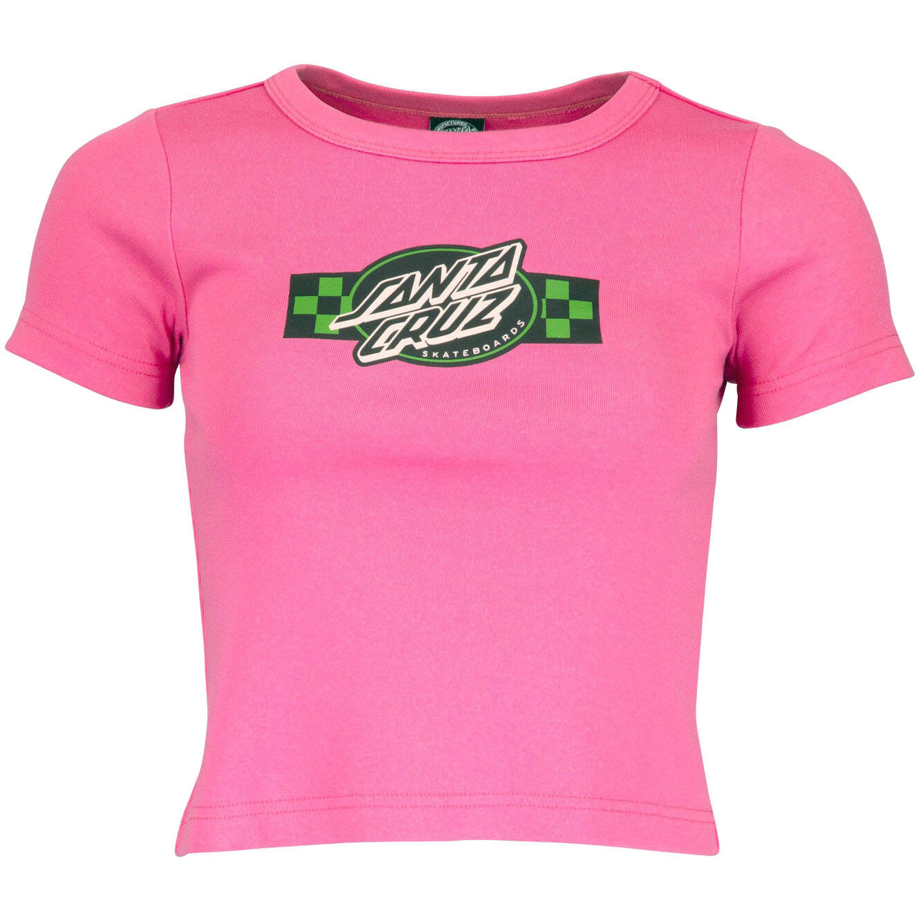 Santa Cruz Contest Oval Womens T Shirt - Pink Guava