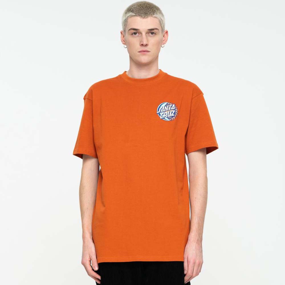 Santa Cruz Eclipse Dot T Shirt - Copper