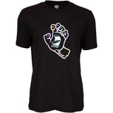 Santa Cruz Hand In Colour Womens T Shirt - Black
