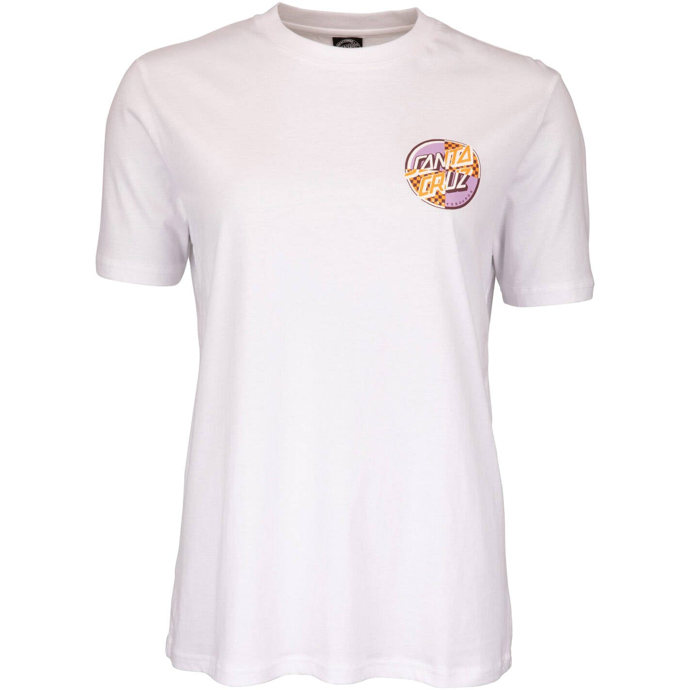 Santa Cruz Intro Dot Womens T Shirt - White