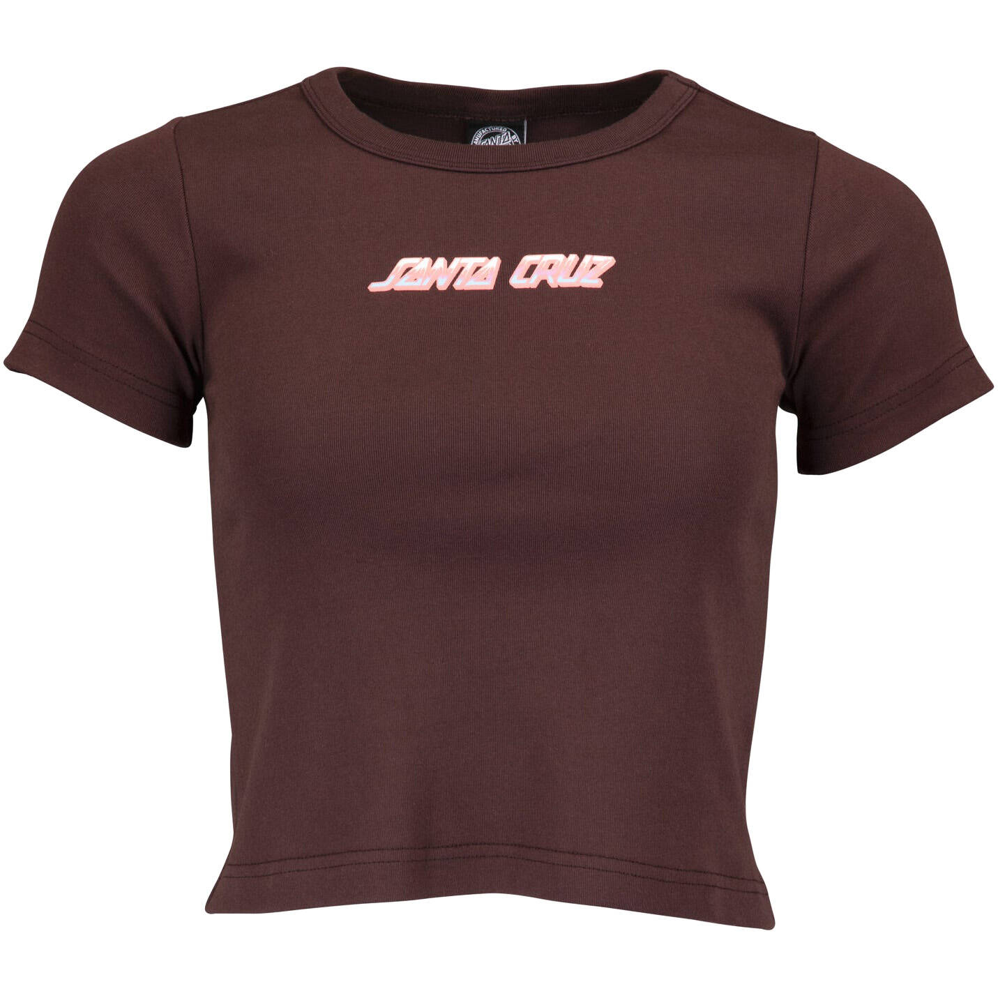 Santa Cruz Obscure Strip Womens T Shirt - Plum