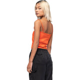 Santa Cruz Strip Womens Vest - Burnt Red
