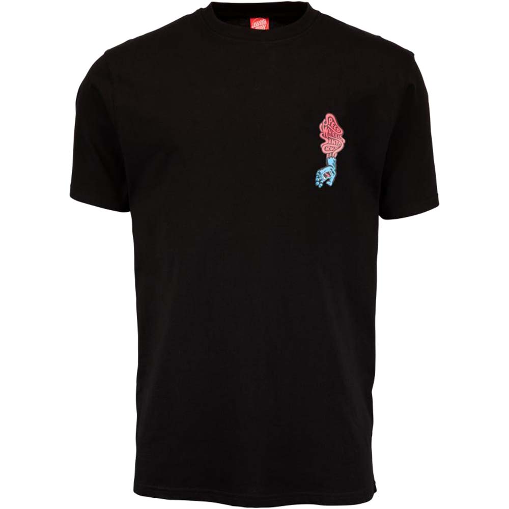 Santa Cruz Speed Wheels Scream T Shirt - Black