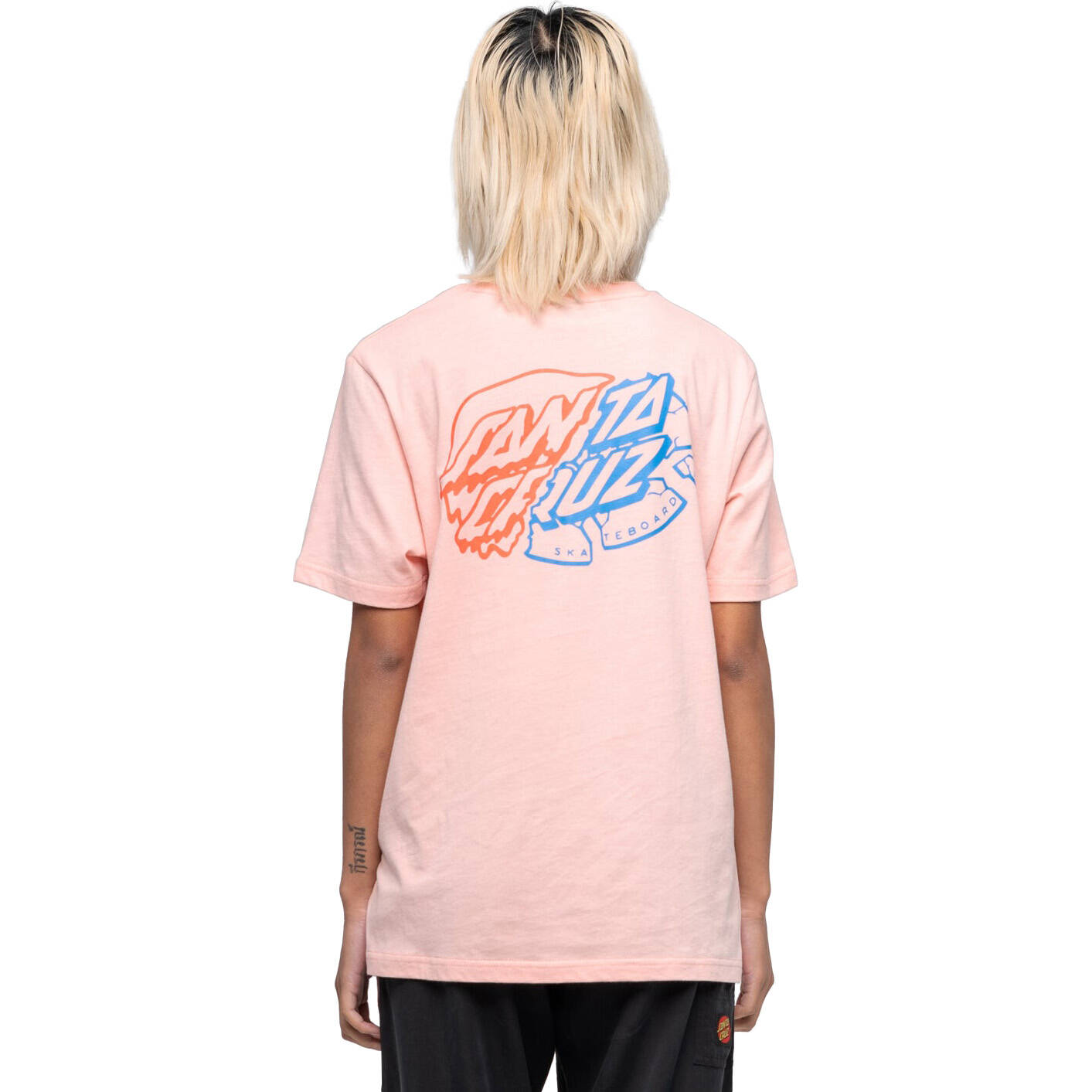 Santa Cruz Universal Dot Womens T Shirt - Blossom
