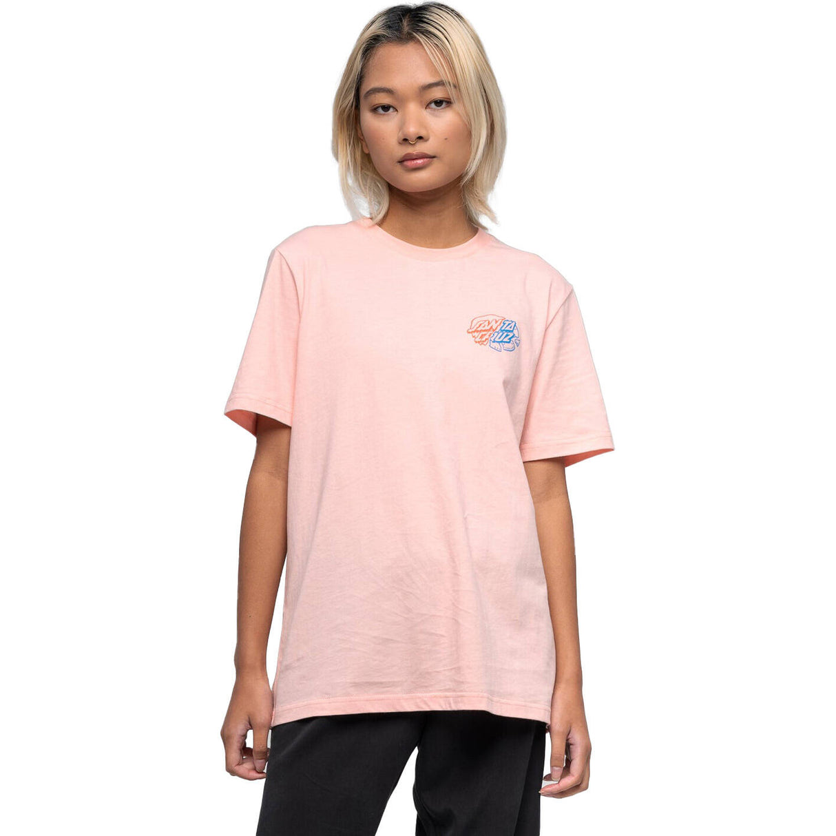 Santa Cruz Universal Dot Womens T Shirt - Blossom