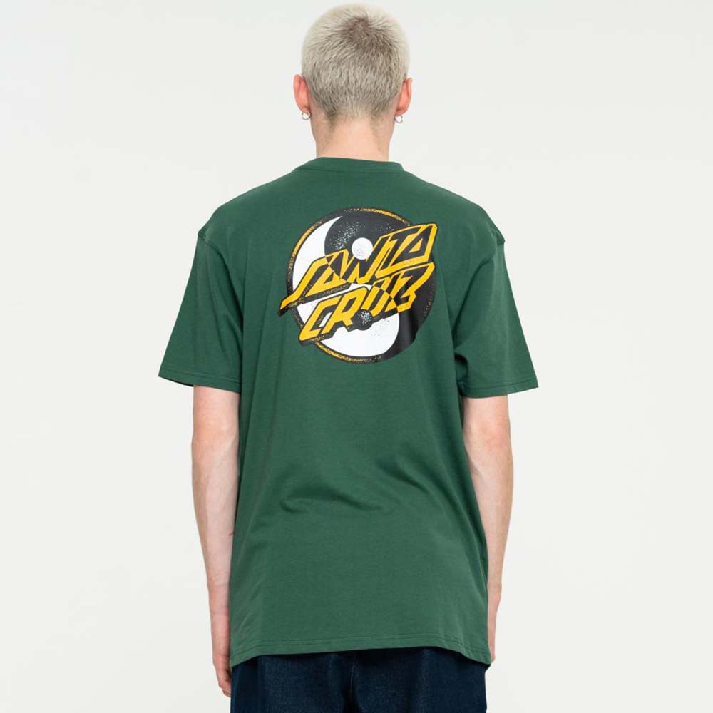 Santa Cruz Yin Yang Dot T Shirt - Cedar