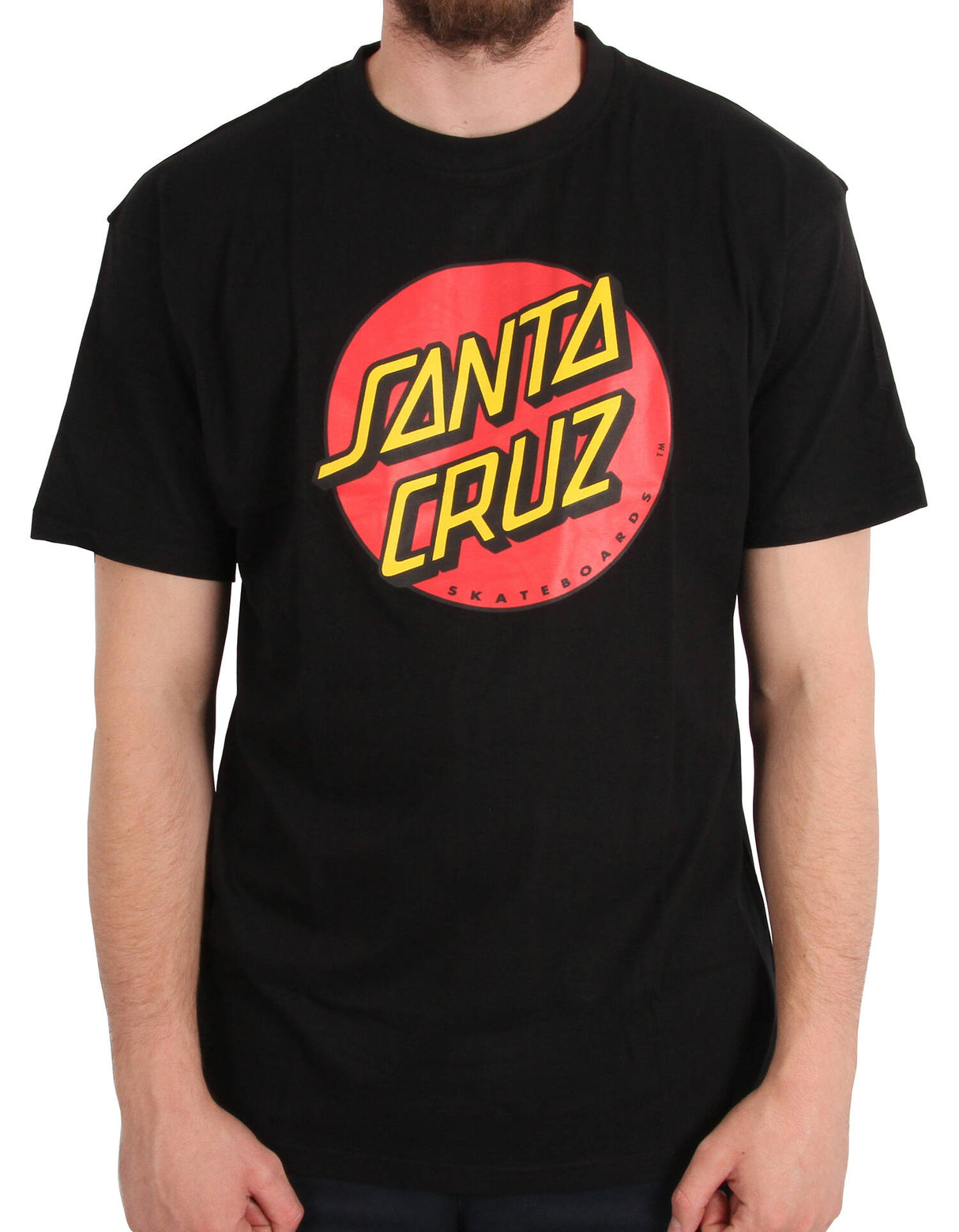 Santa Cruz Classic Dot T-Shirt - Black LRG
