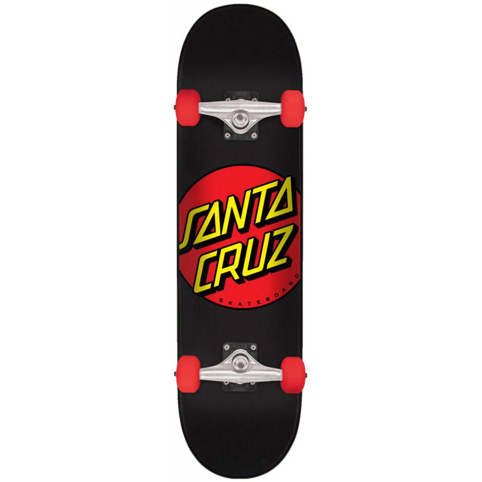 Santa Cruz Classic Dot Complete Skateboard - 7.25''