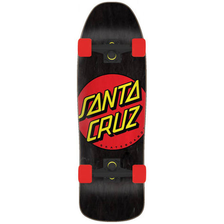 Santa Cruz Classic Dot Complete Cruzer - Black 9.35''