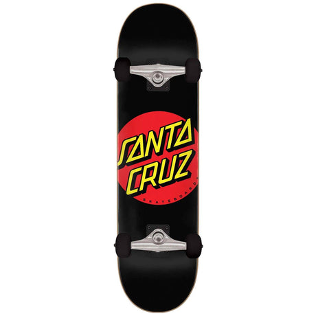 Santa Cruz Classic Dot Sk8 Complete Skateboard - Black 8''