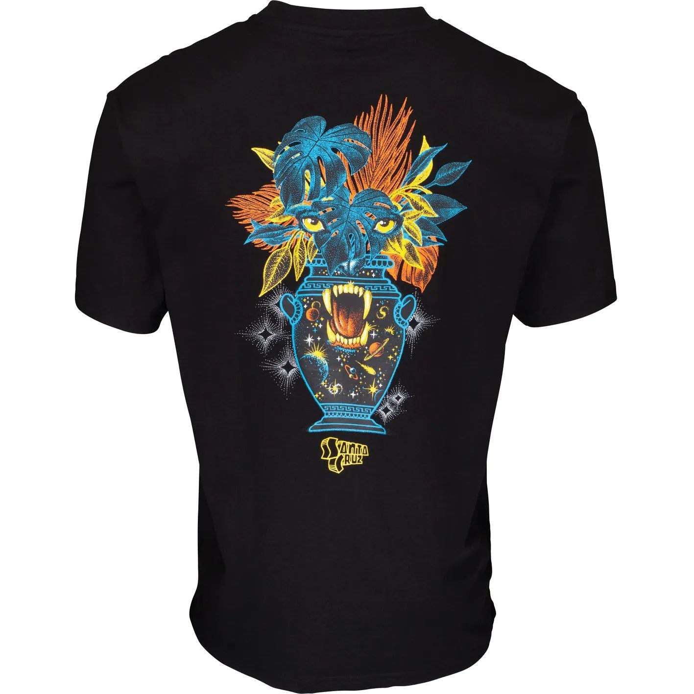 Santa Cruz Asta Cosmic Eyes T Shirt - Black