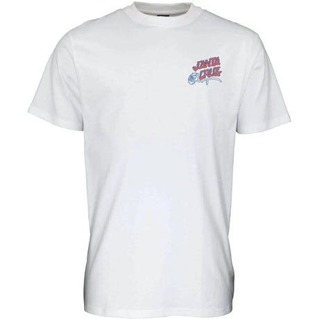 Santa Cruz Dressen Roses Club T Shirt - White
