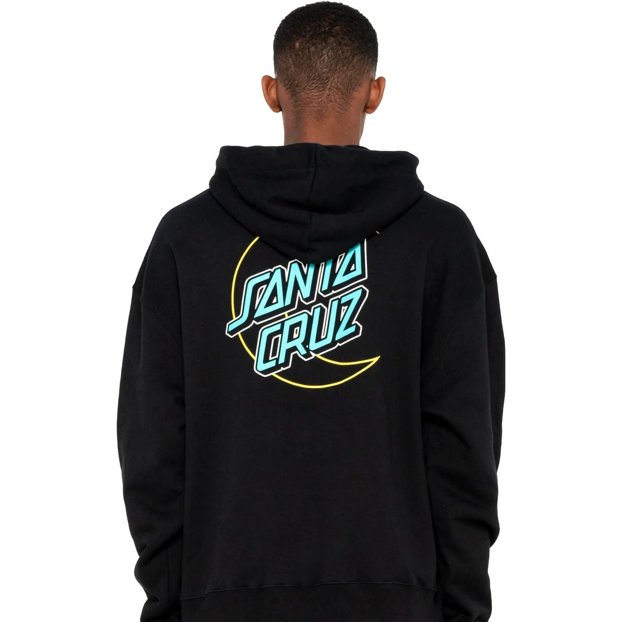 Santa Cruz Empty Moon Dot Hoodie - Black