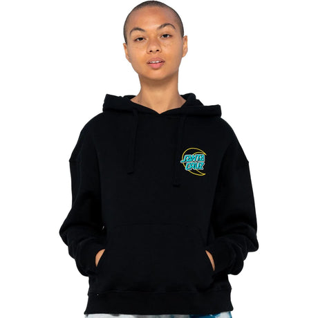 Santa Cruz Empty Moon Dot Hoodie - Black