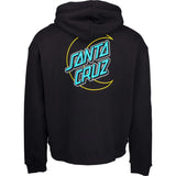 Santa Cruz Empty Moon Dot Hoodie - Black