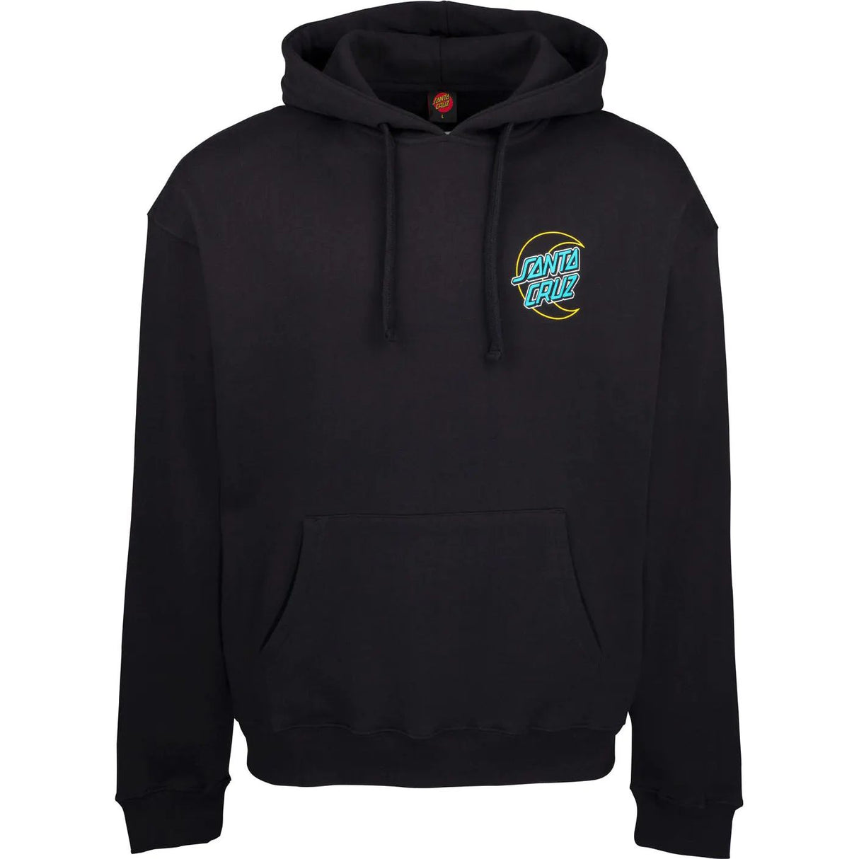Santa Cruz Empty Moon Dot Hoodie - Black