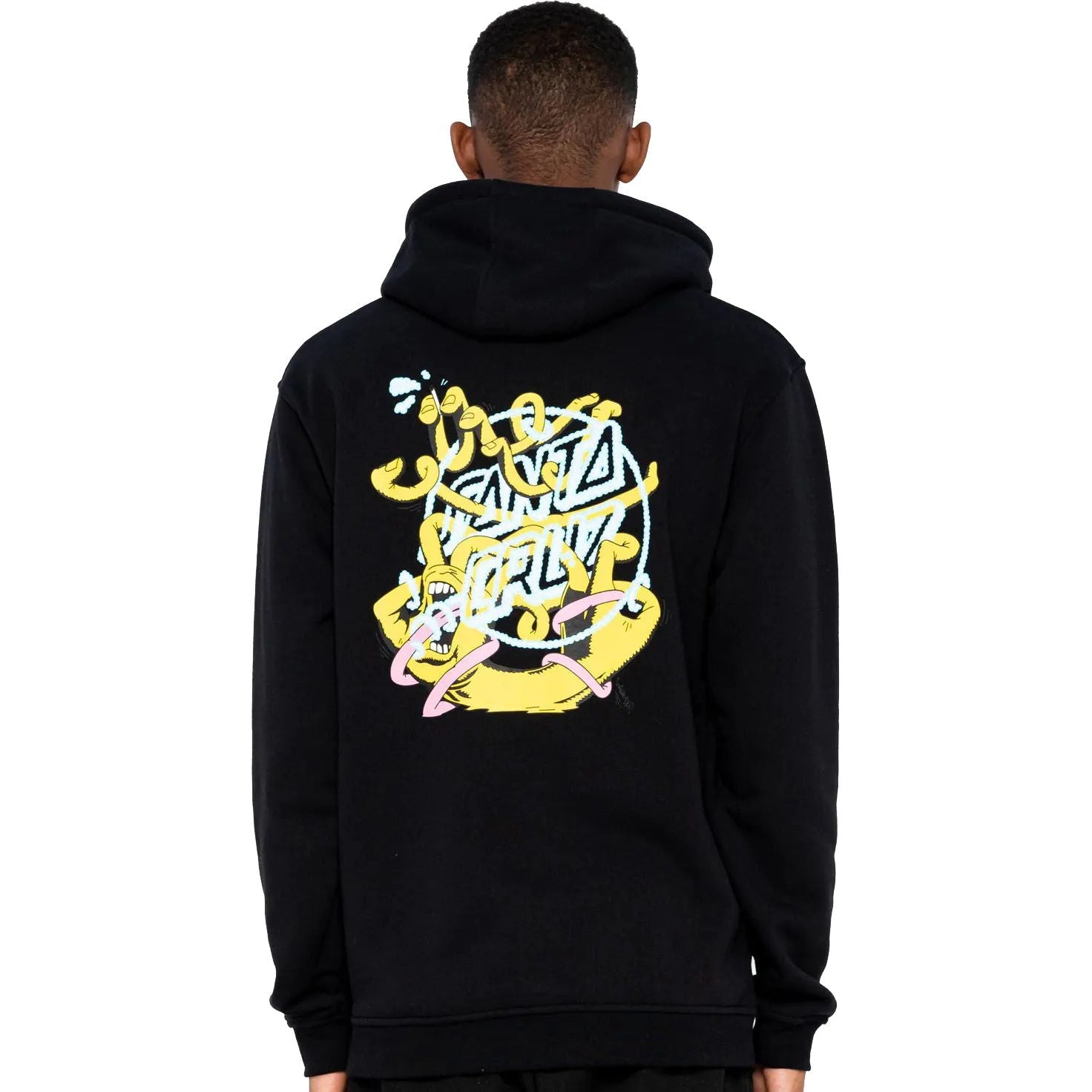 Santa Cruz Ermsy Twisted Hand Hoodie - Black