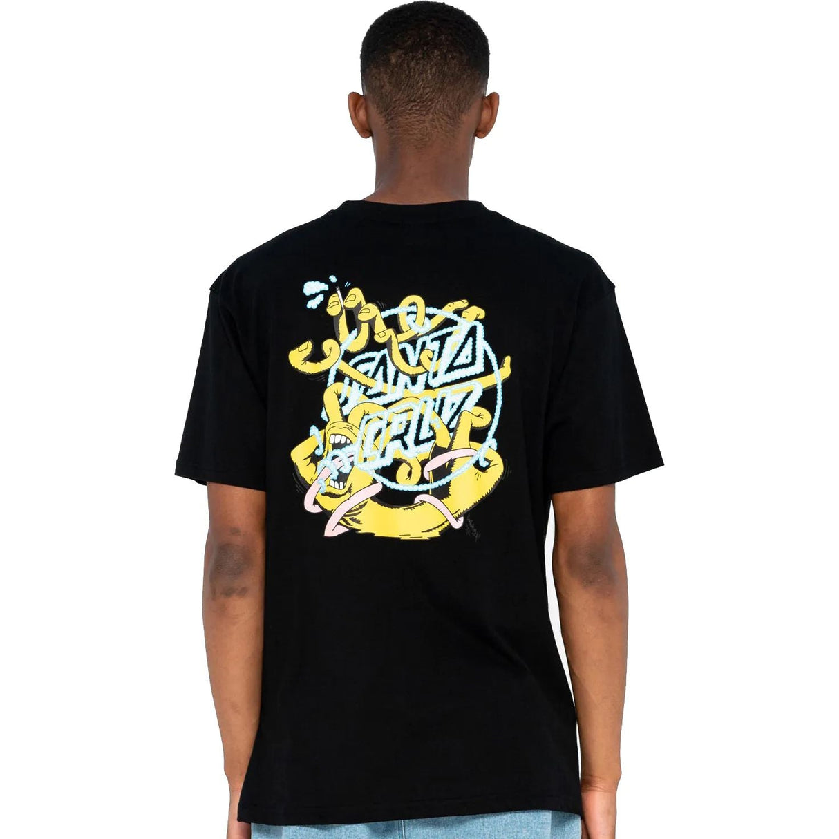 Santa Cruz Ermsy Twisted Hand T Shirt - Black