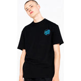 Santa Cruz Foliage Dot T Shirt - Black