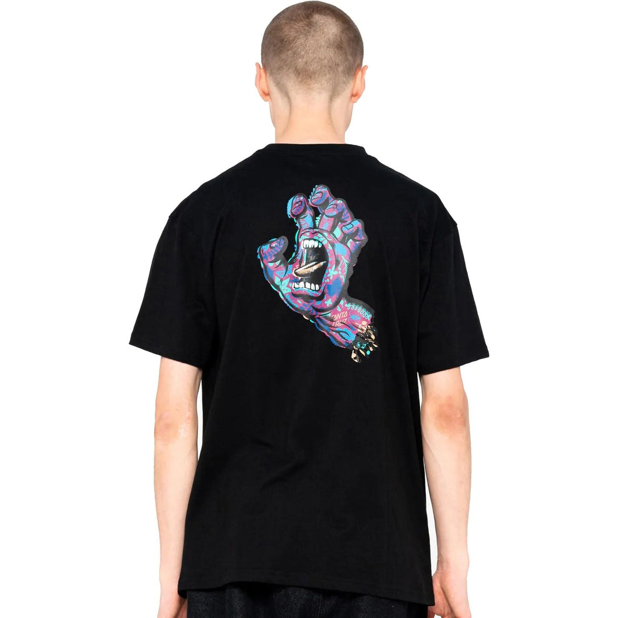 Santa Cruz Growth Hand T Shirt - Black