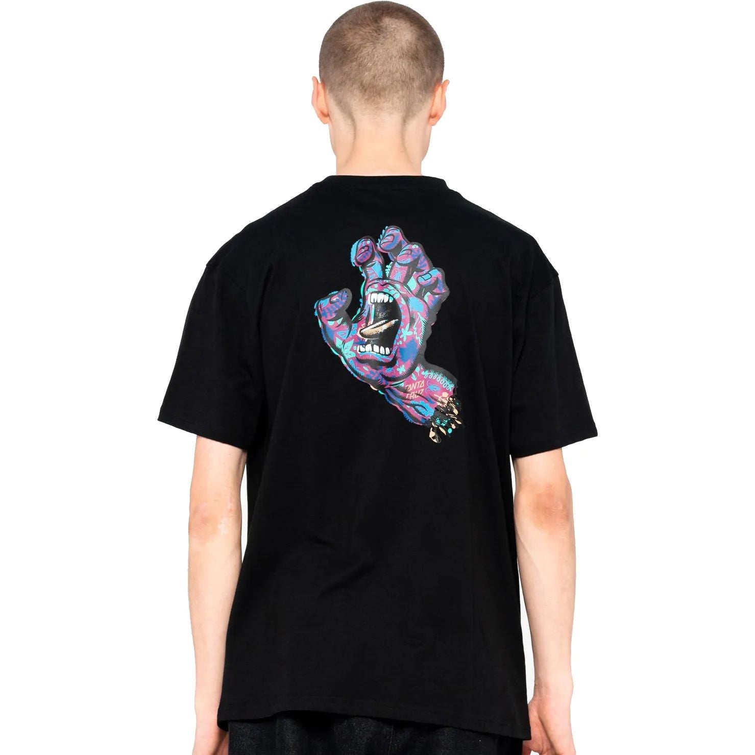 Santa Cruz Growth Hand T Shirt - Black