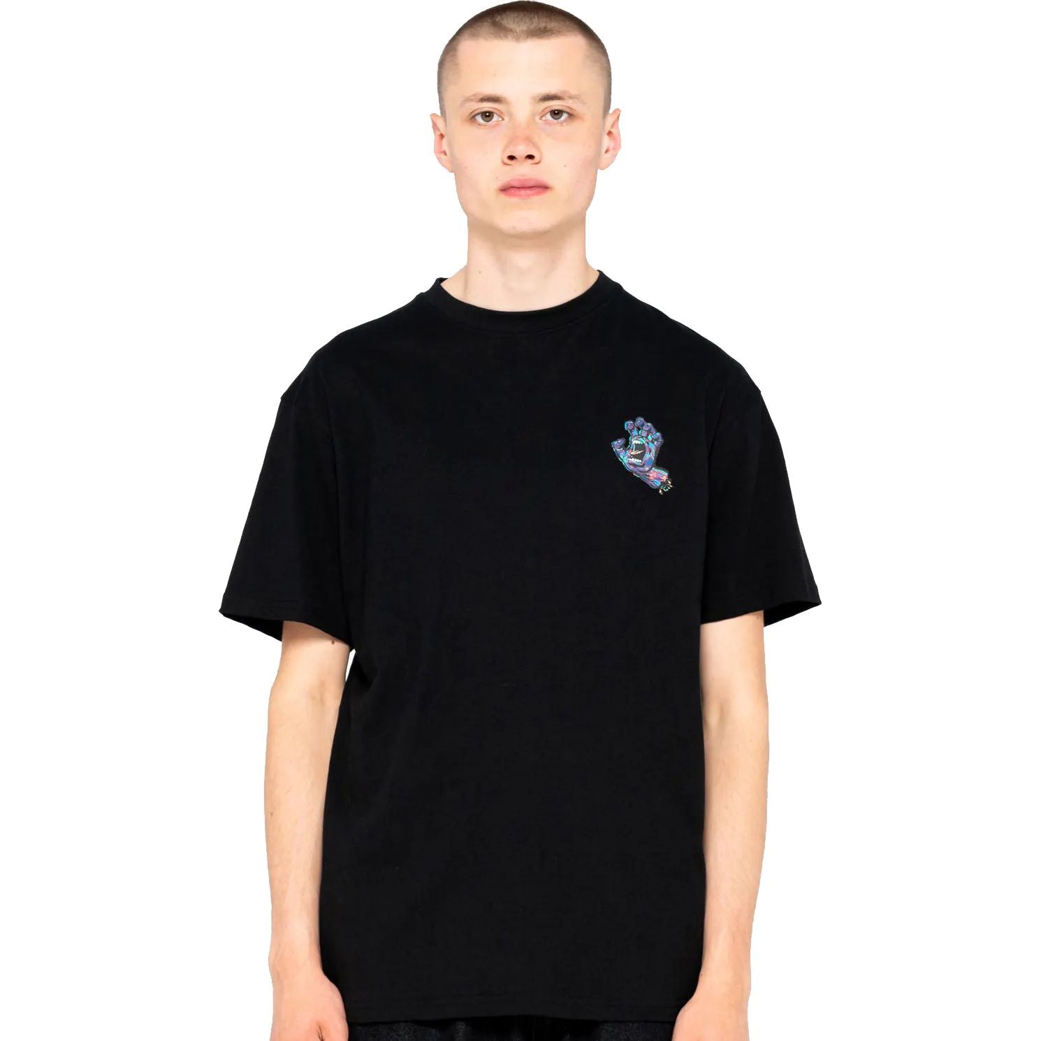 Santa Cruz Growth Hand T Shirt - Black