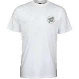 Santa Cruz Hollow Ring Dot T Shirt - White