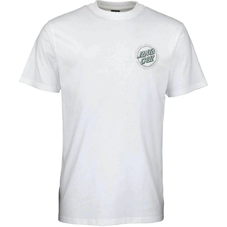 Santa Cruz Hollow Ring Dot T Shirt - White