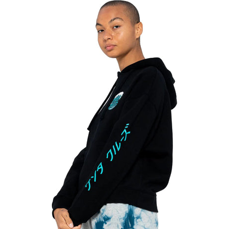 Santa Cruz Japanese Wave Dot Hoodie - Black