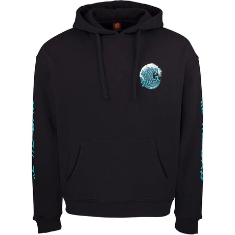 Santa Cruz Japanese Wave Dot Hoodie - Black