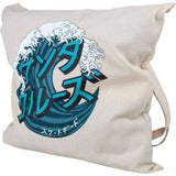 Santa Cruz Japanese Wave Dot Tote Bag - Natural