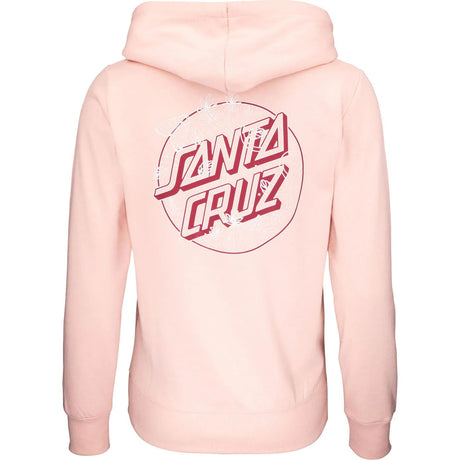 Santa Cruz Moonlight Variation Womens Hoodie - Chalk Pink