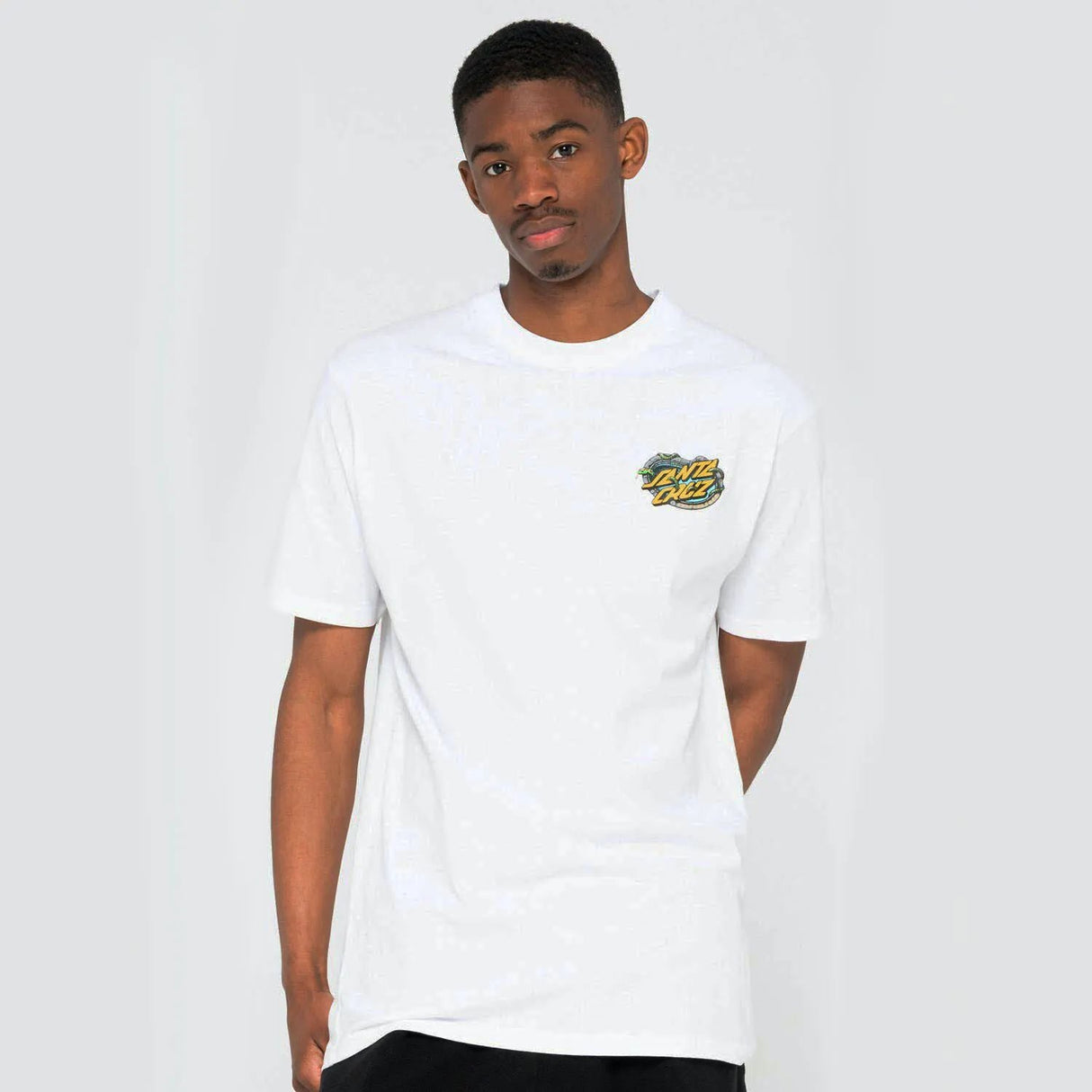 Santa Cruz Pool Snakes T Shirt - White