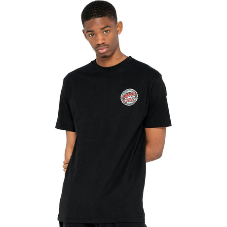 Santa Cruz Pool Snakes Hand T Shirt - Black