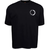 Santa Cruz Scream Ying Yang Ring T Shirt - Black