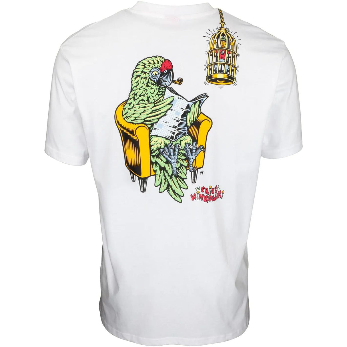 Santa Cruz Winkowski Birdcage T Shirt - White