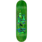 Santa Cruz Delfino Ego VX Skateboard Deck - Green 8.25"