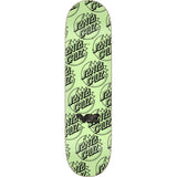 Santa Cruz Delfino Fortune Teller VX Skateboard Deck - Glow 8.25"