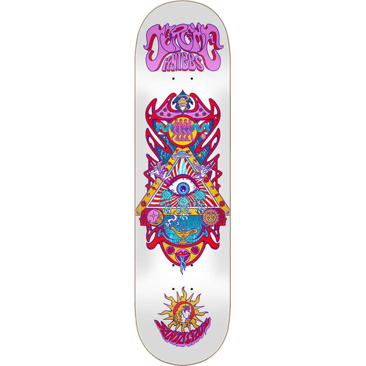Santa Cruz Knibbs Mind's Eye Skateboard Deck - 8.25"