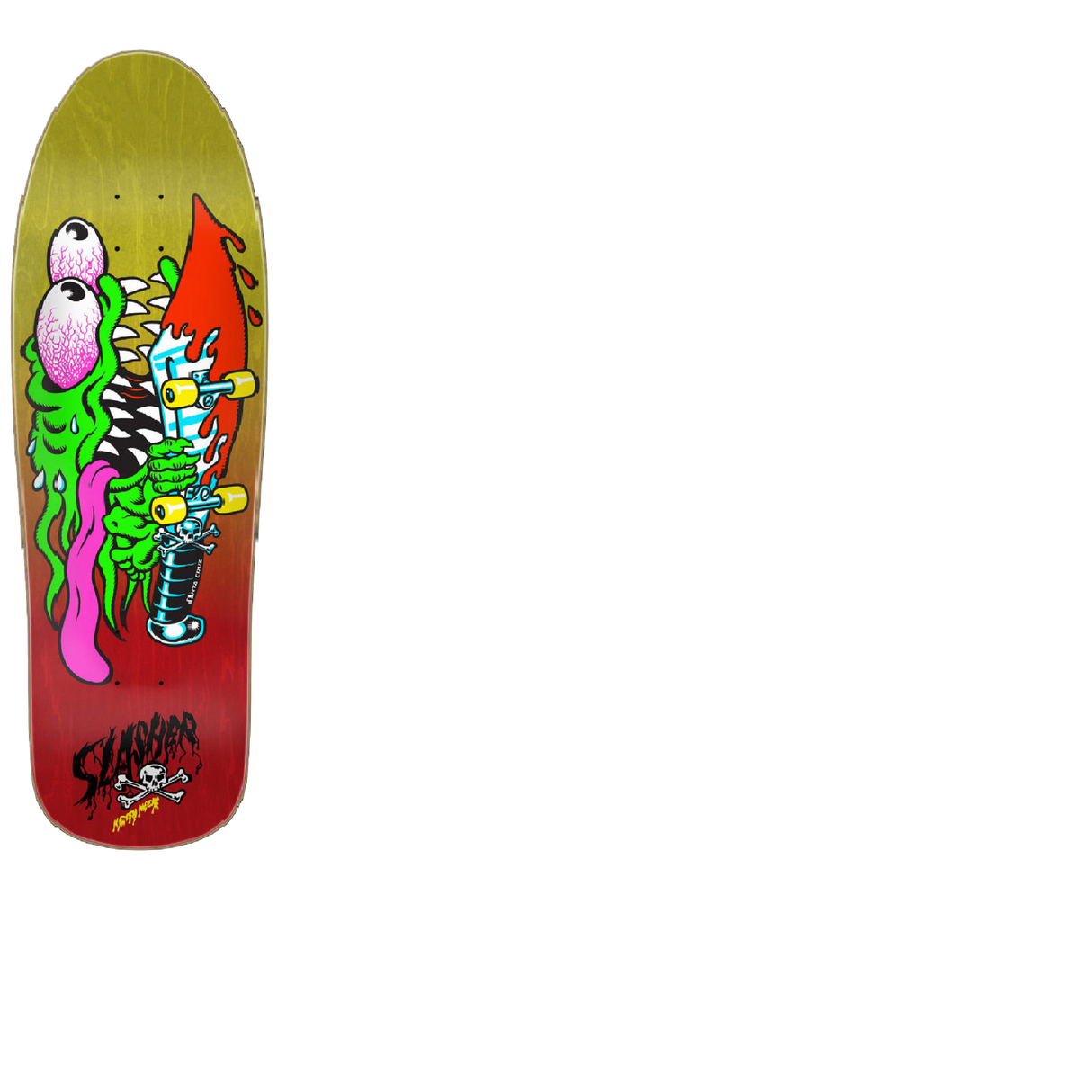 Santa Cruz Meek Slasher Skateboard Deck - 9.23"