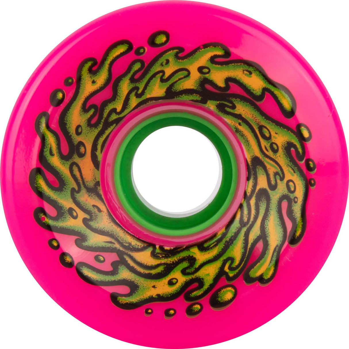Santa Cruz Slime Balls OG Slime Skateboard Wheels - Pink 66mm