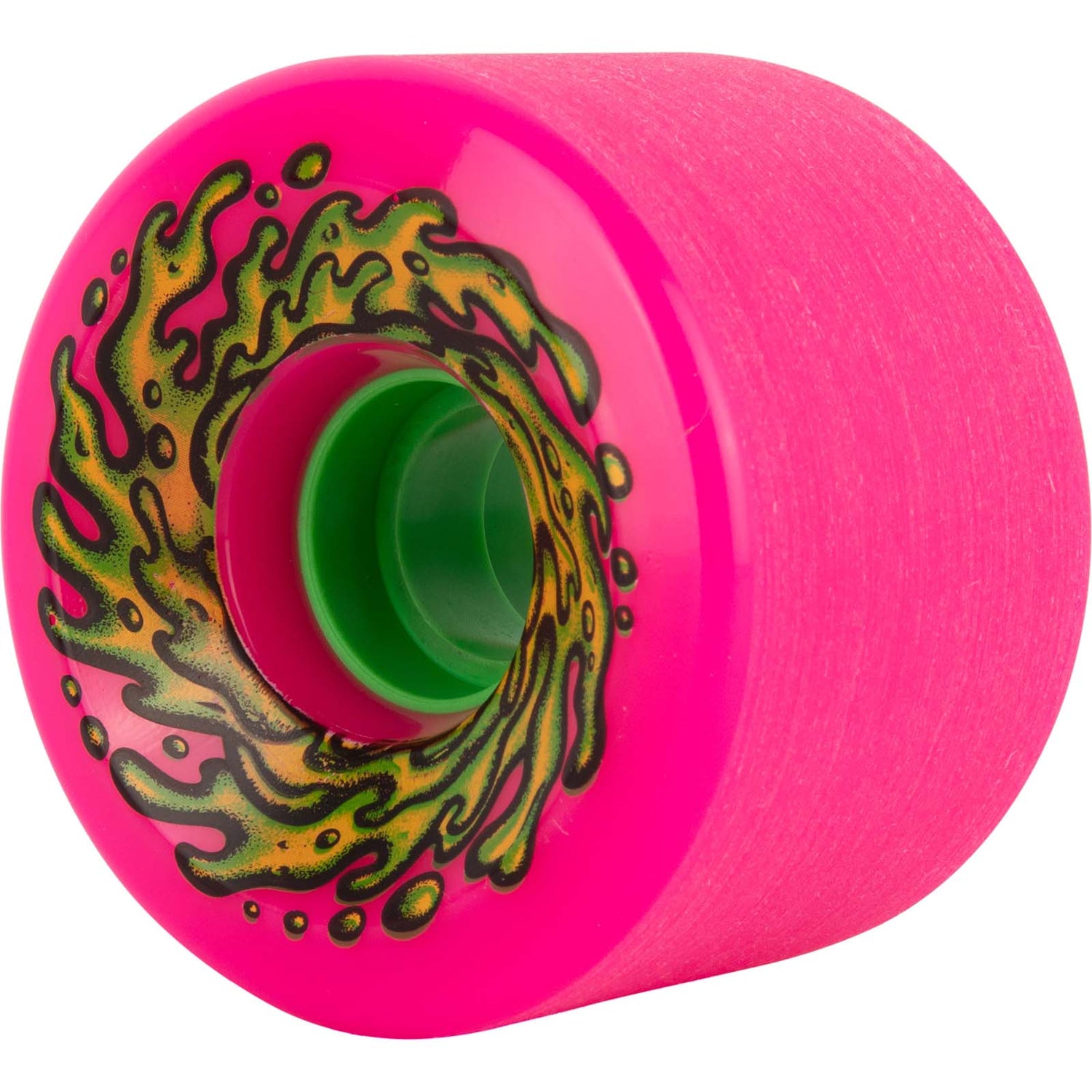 Santa Cruz Slime Balls OG Slime Skateboard Wheels - Pink 66mm