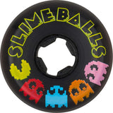 Santa Cruz Pac-Man Slime Balls Vomit Mini Skateboard Wheels - Black 54mm