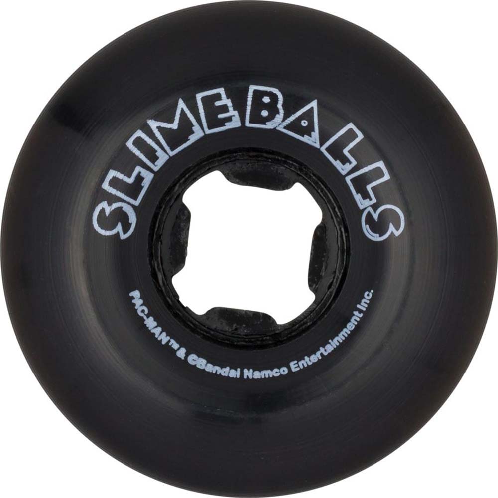 Santa Cruz Pac-Man Slime Balls Vomit Mini Skateboard Wheels - Black 54mm