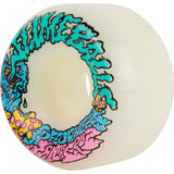 Santa Cruz Slime Balls Vomit Mini II Skateboard Wheels - White 54mm