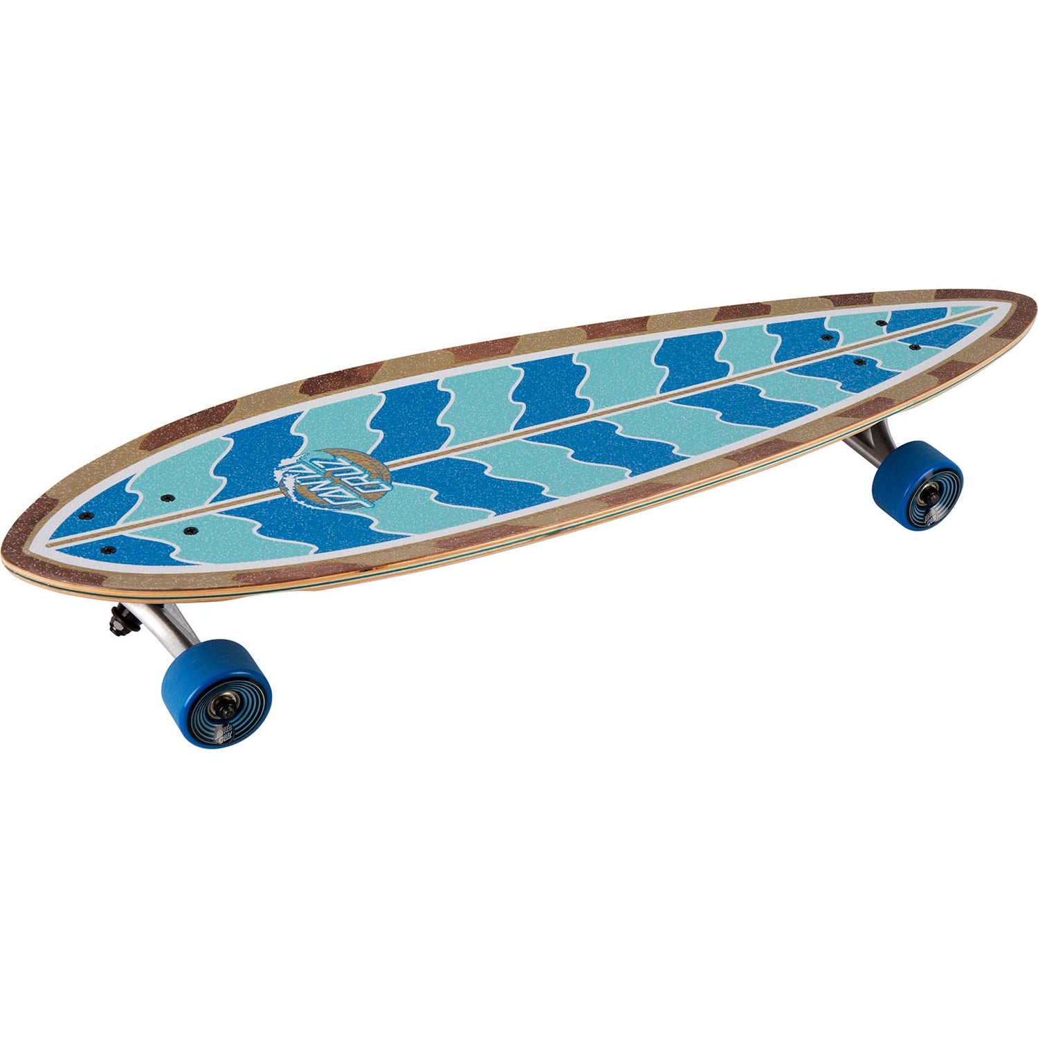 Santa Cruz Stipple Wave Dot Pintail Cruzer - 33"