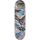Santa Cruz Johnson Misprint Danger Zone VX Everslick Skateboard Deck - 8.6"