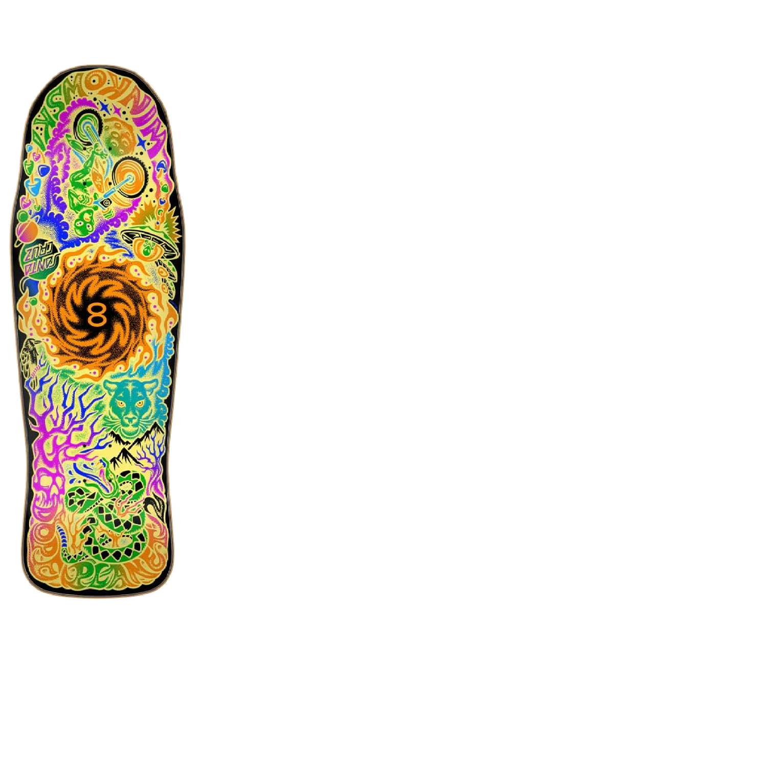 Santa Cruz Winkowski Dope Planet Two Skateboard Deck - 10.34"