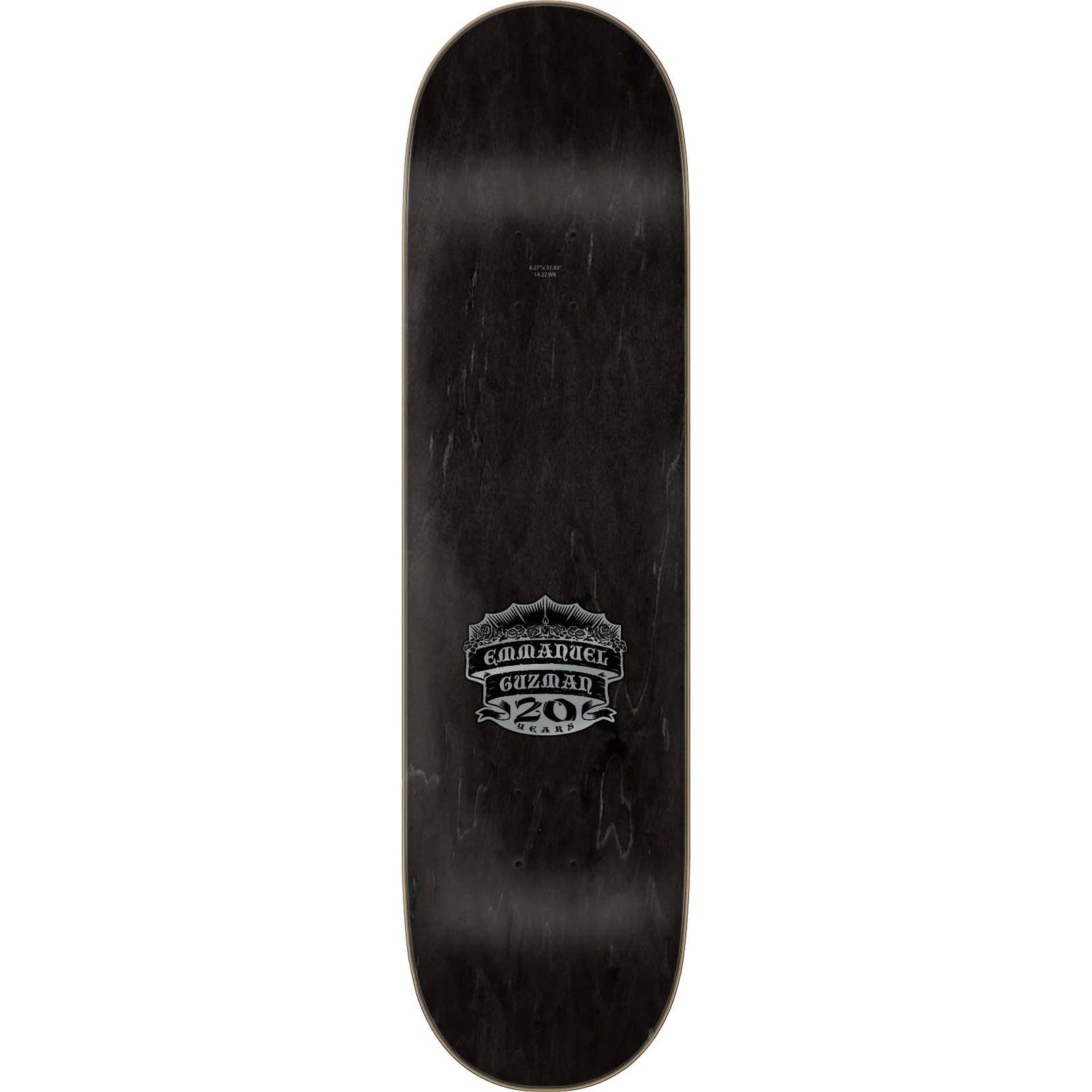 Santa Cruz 20 Years Dining With The Dead Pro Skateboard Deck - Guzman 8.27"